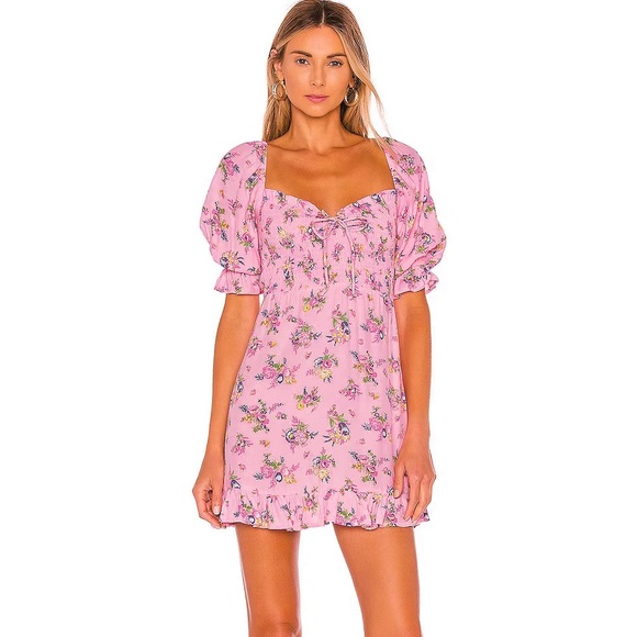 Faithfull the Brand Florence Mini Dress NWT - Picture 2 of 5